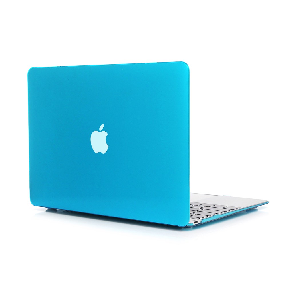 Case bảo vệ cho Macbook xanh ngọc (Tặng kèm Nút chống bụi + bộ chống gãy sạc)