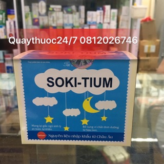 Soki tium chăm sóc giấc ngủ cho bé