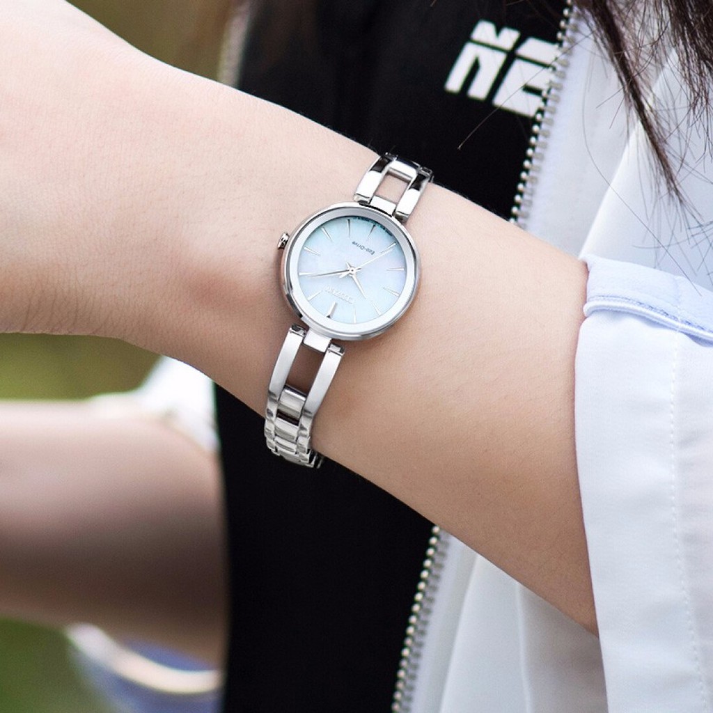 Đồng Hồ Nữ Citizen Dây Thép Không Gỉ EM0631-83D - Mặt Xà Cừ