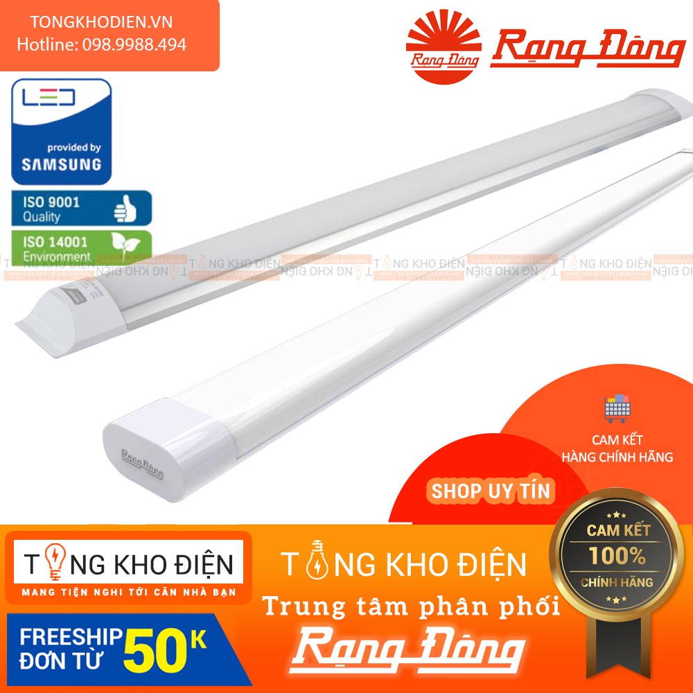 Đèn bán nguyệt LED 40W Rạng Đông- Bảo Hành 2 Năm - Model: BD M26L, M36L [CHÍNH HÃNG]