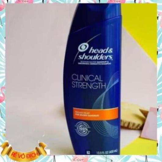 Dầu gội head shoulders Mi linical strength 400ML