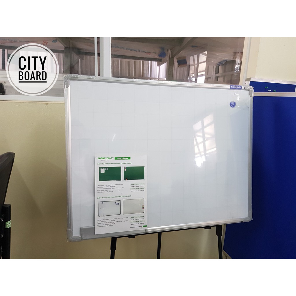 Bảng từ trắng , KT: 60x80cm dòng Standard - Bảng Cường Thúy