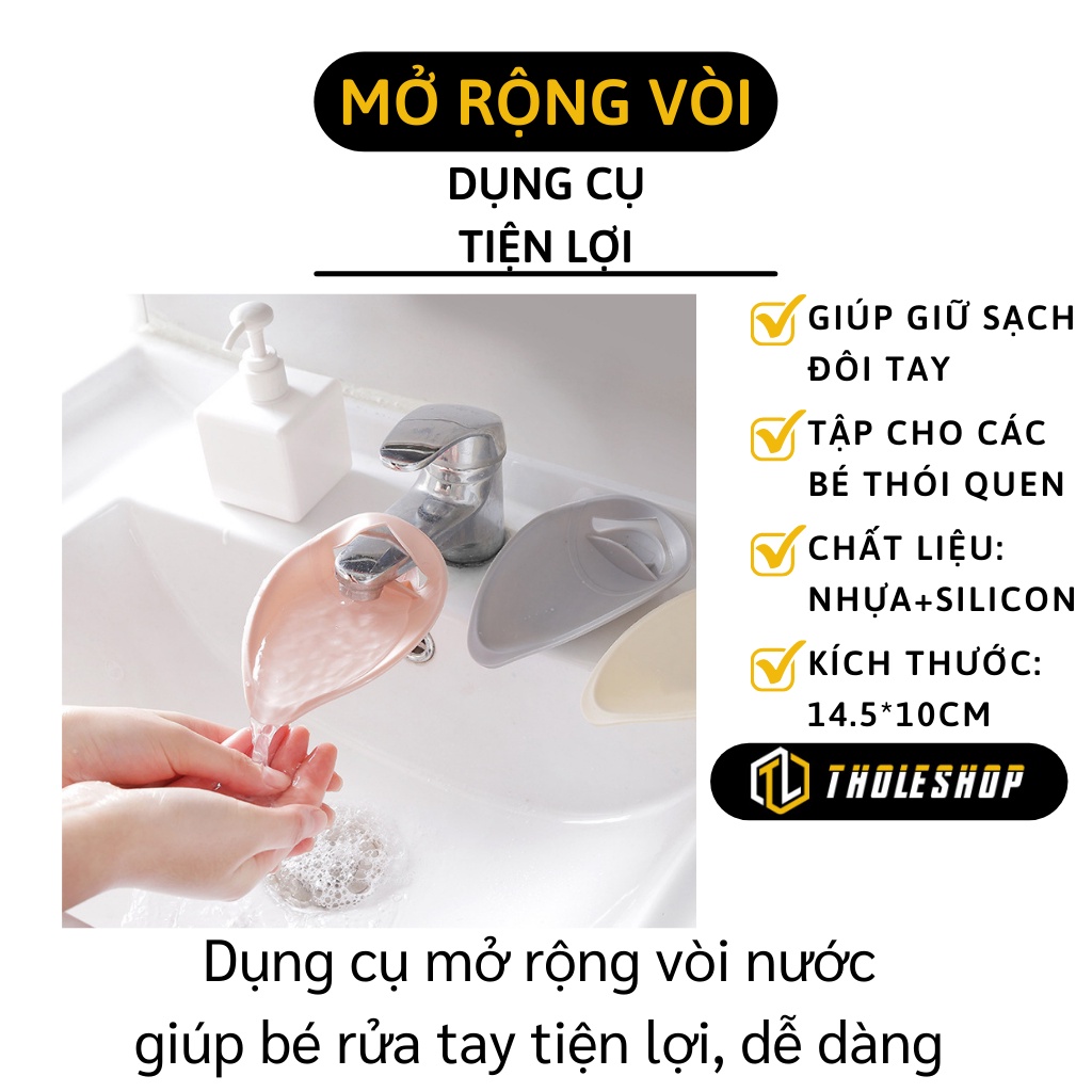 Đầu Gắn Vòi Nước - Dụng Cụ Mở Rộng Vòi Kiểu Lá Giúp Chống Văng Nước Ra Ngoài 9099