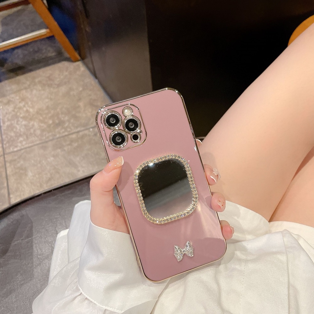 Ốp điện thoại tpu mềm tráng gương thích hợp cho Iphone 12 Pro Max 11 Pro Max Xs Max Xr X 7 8 Plus 7 Plus