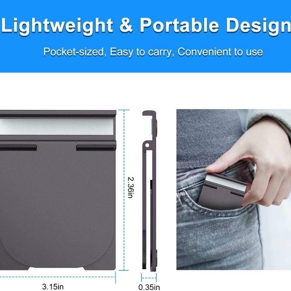 Giá Đỡ Điện Thoại / Máy Tính Bảng Để Bàn Có Thể Gấp Gọn Tiện Dụng Phù Hợp Cho Iphone 12 11 Pro Max