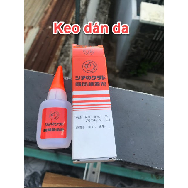 Keo dán đồ da túi xách, thắt lưng, giày dép...