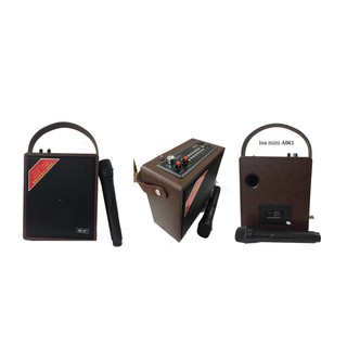 LOA bluetooth trợ giảng GỖ MINI A061 CÔNG SUẤT LỚN/Loa changchong cyw501 1 míc Pin 6000mah/Xiong Mao XM-16 (pin 6000mah)