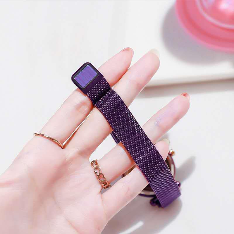 Mặt Quay 360-Đồng Hồ Nữ Cao Cấp Dây Kim Loại Nhuyễn Mặt Kim Tuyến Khóa Nam Châm-Hàng cao cấp Độc quyền | BigBuy360 - bigbuy360.vn