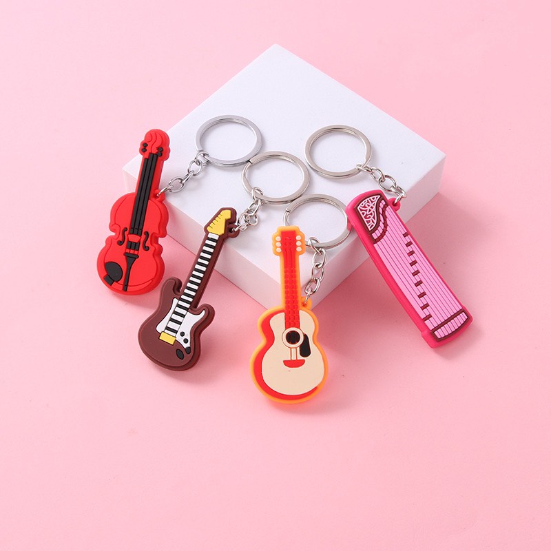 Móc khoá Cây đàn _ nhạc cụ y thật cute