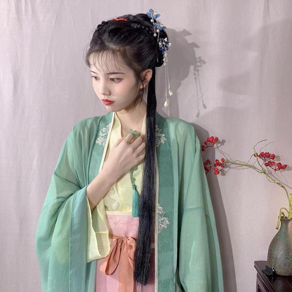 NICKOLAS Trâm Cài Tóc Bằng Kim Loại Phong Cách Trung Hoa Cổ Điển Cho Nữ