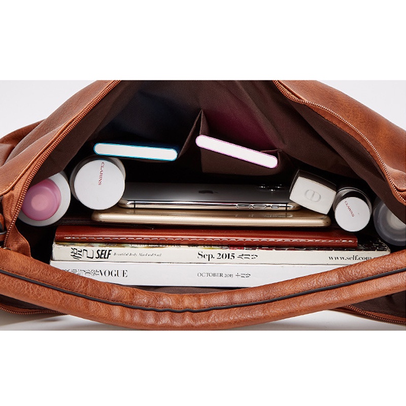 IELGY fringed hollow one-shoulder casual lady large-capacity casual bag