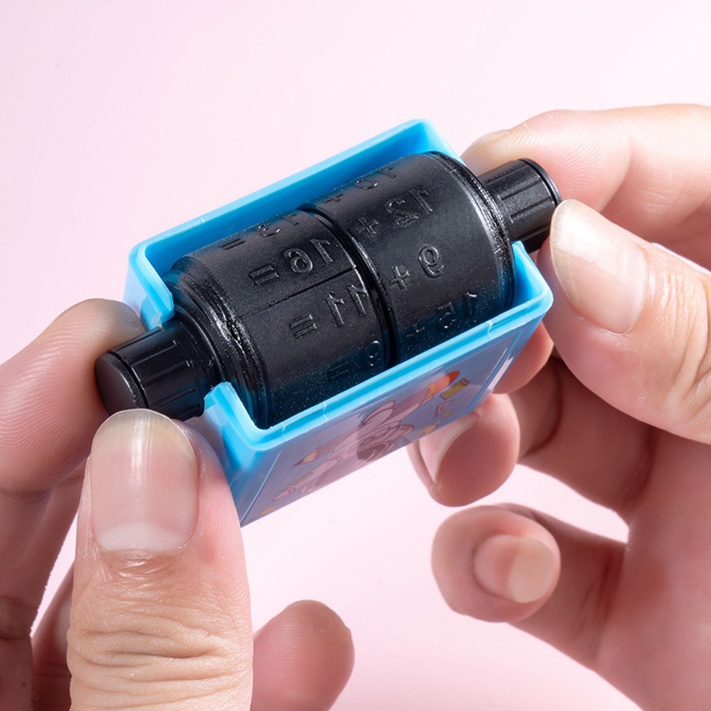 Bộ 100 Con Dấu Lăn Đơn Giản Hỗ Trợ Dạy Học Cho Bé