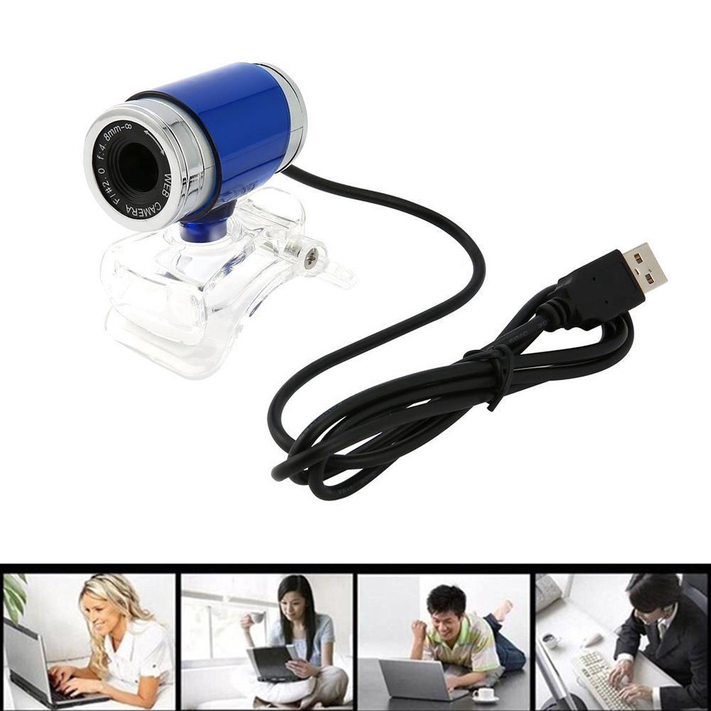 Webcam Usb 2.0 Hd Xoay 360 Độ Kèm Mic 360 Độ Cho Máy Tính Msn Pc Skype G0u7