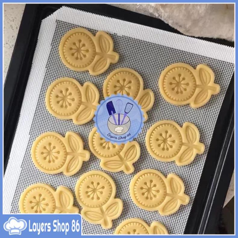 Bộ 4 khuôn cookie cutter tạo hình bánh quy Tết hàng đẹp