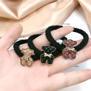 Dây Cột Tóc Hình Nơ Kim Loại Đơn Giản