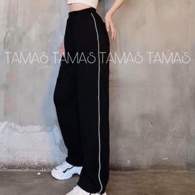 [Mã FAMAYWA giảm 10K đơn 50K] Quần Tây Ống Rộng Cullotes 1 Sọc Nhỏ | BigBuy360 - bigbuy360.vn