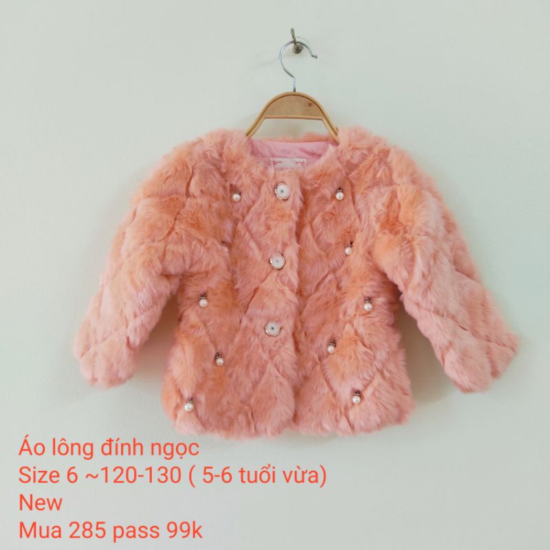 Pass đồ bé gái 2hand size 100-120 có áo khoác lông, chân váy liền, áo gió, đầm 4 5 6 tuổi