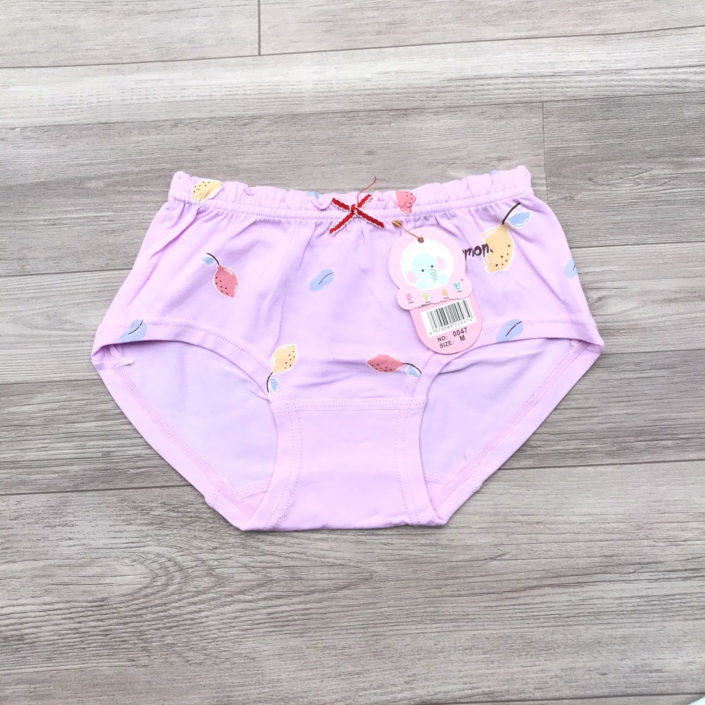 Quần lót bé gái, quần chíp tam giác cho bé chất cotton mềm, mịn, thấm hút tốt - Bắp Bơ Kids