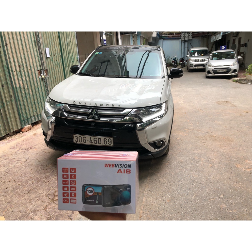 (Tặng thẻ 64G) Camera hành trình Webvision A18 ghi hình 2K, Cảnh báo giao thông bằng công nghệ  AI | BigBuy360 - bigbuy360.vn
