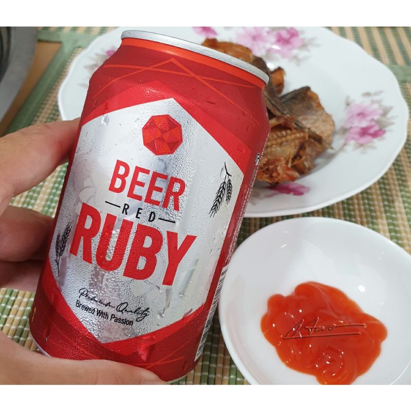 [TRÚNG THƯỞNG] THÙNG BIA RUBY ĐỎ 24 LON X 330ML [ TRÚNG THƯỞNG]