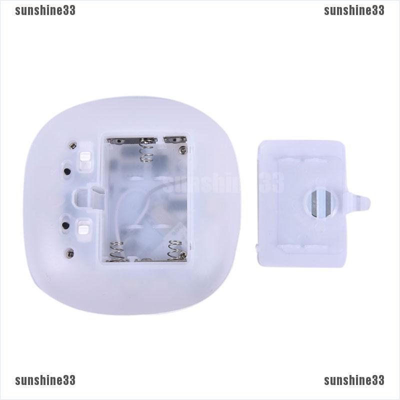 Đồng Hồ LED Điện Tử Treo Tường Ánh Sáng Ban Đêm Cảm Biến Chuyển Động PIR sunshine33