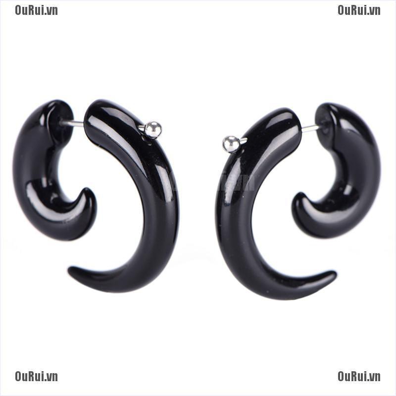 Khuyên Tai acrylic Phong Cách Punk Cá Tính Cho Nam Nữ