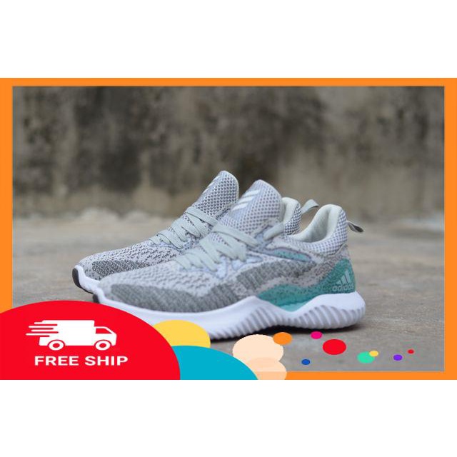[Chất lượng số 1] [Full box] Giầy thể thao alphabounce xám phối xanh nam nữ | BigBuy360 - bigbuy360.vn