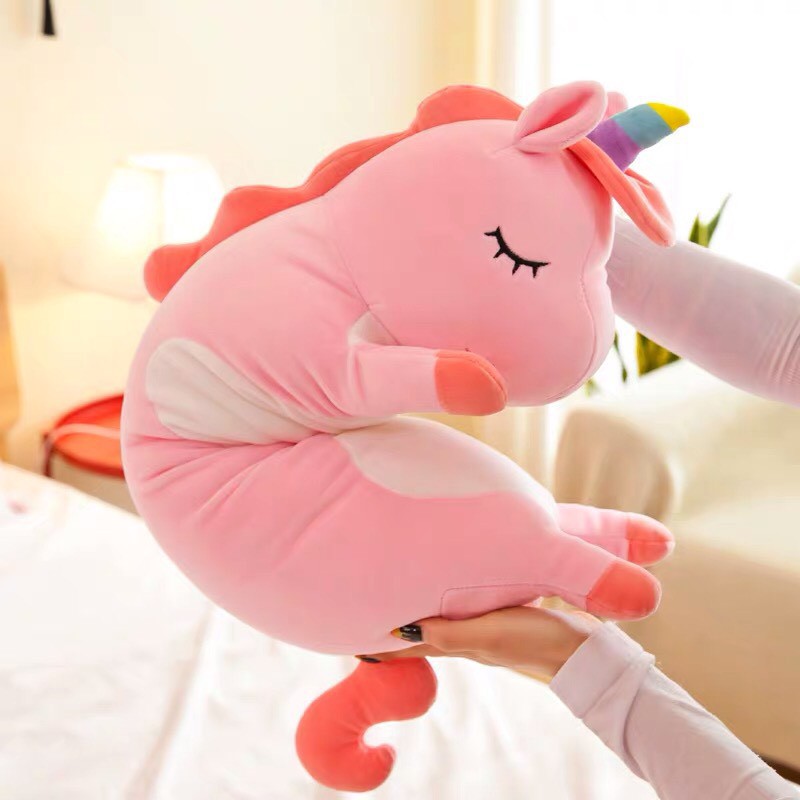 Gấu bông gối ôm ngựa kỳ lân ngựa pony unicorn