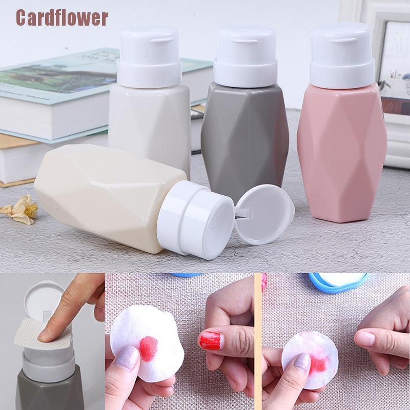 (Hàng Mới Về) Bộ 5 Lọ Rỗng Đựng Dung Dịch Tẩy Sơn Móng Tay 200ml