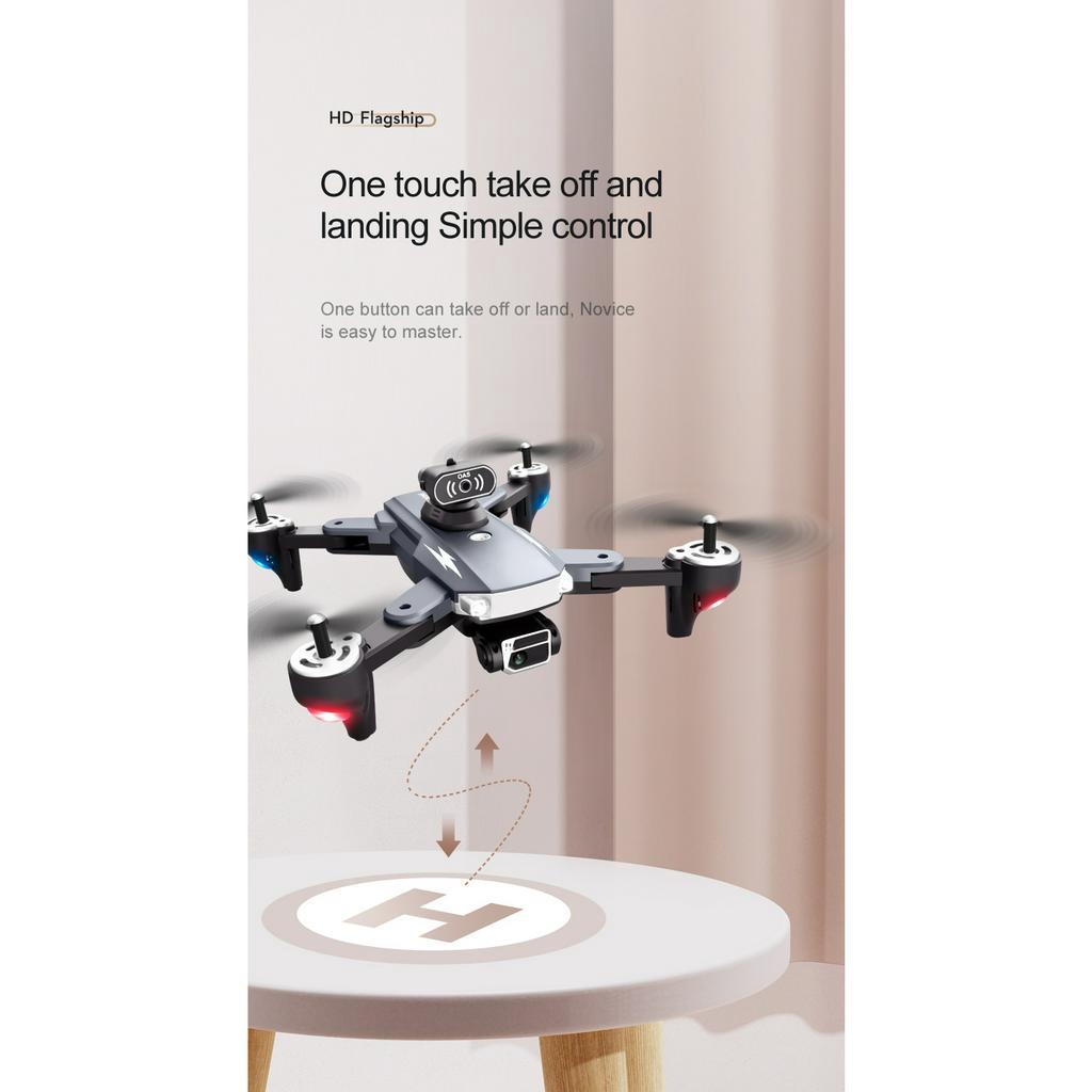 ⚡Flycam S9 PRO DRONE 4K flaycam Camera ESC hiện tại quang học Tránh chướng ngại vật bốn mặt hồng ngoại🔥
