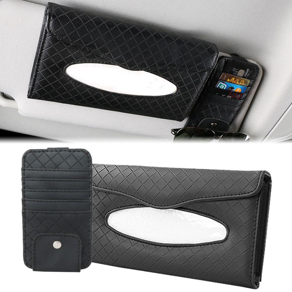 JONYE Túi Đựng Thẻ / Mắt Kính / Tài Liệu Trên Xe Hơi Họa Tiết Dập Nổi