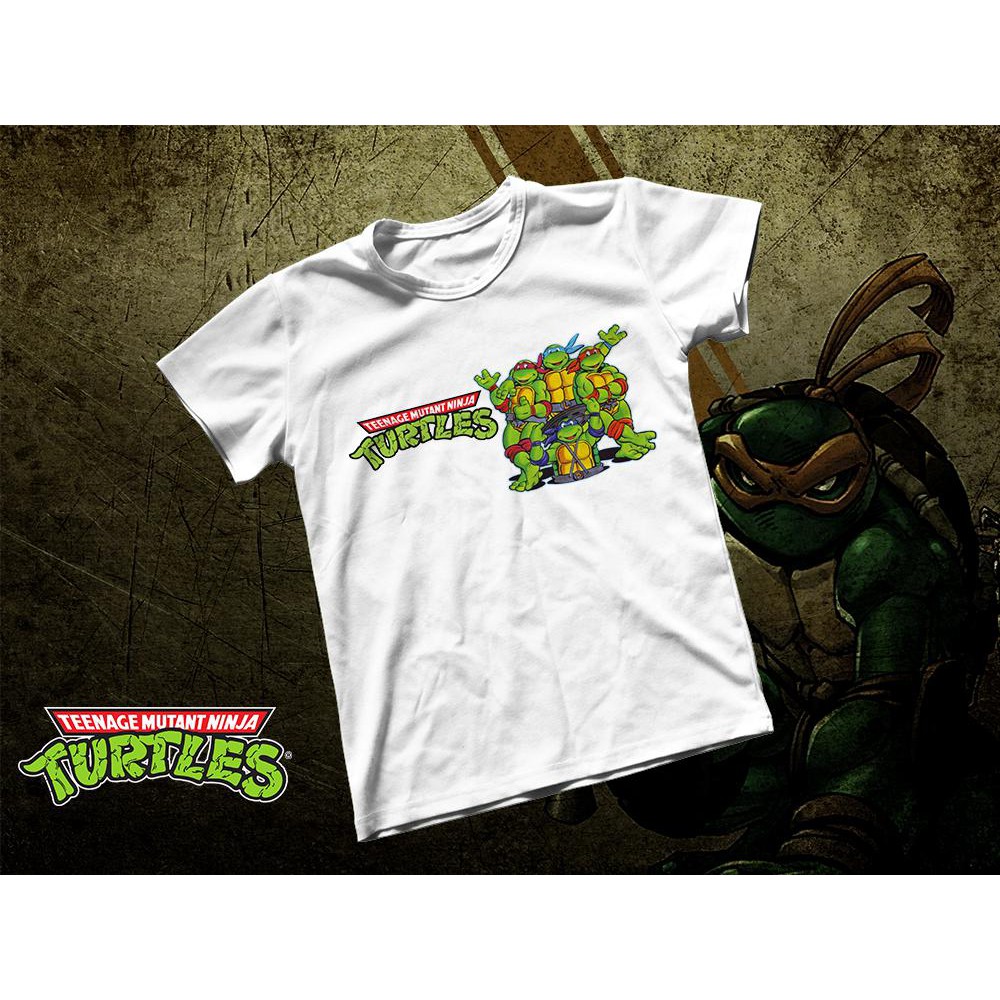 Áo thun Cotton Unisex - Movie - Ninja Turtle - Thiếu niên ninja rùa đột biến