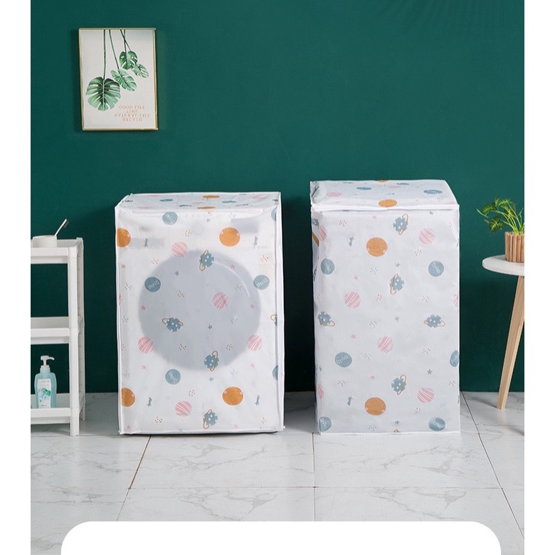 Bọc máy giặt Cao Cấp Đủ Size Chống Thấm ,Chống bám bụi cửa ngang/cửa hông/cửa trên