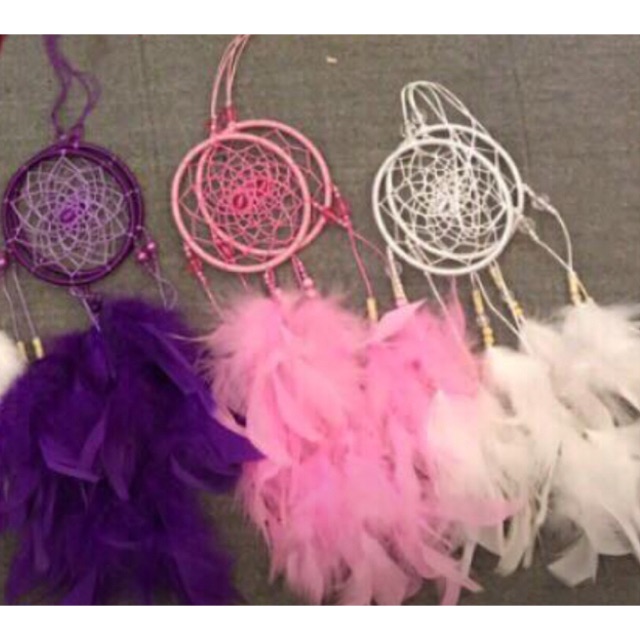 Móc khoá dreamcatcher đường kính 8 cm
