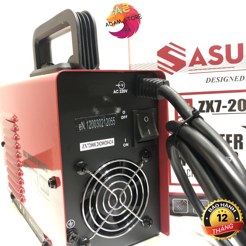 Máy Hàn Điện Tử Mini Inverter Sasuke mã ZX7 200E - Thương hiệu Nhật Bản