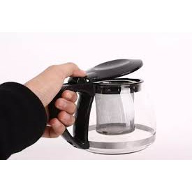 [LÕI INOX] Bình Lọc Trà Thủy Tinh 1300ml Sang Trọng - CÓ LỖ LỌC TRÀ INOX - BÌNH PHA TRÀ CHẾ CAFE TIỆN LỢI 2in1