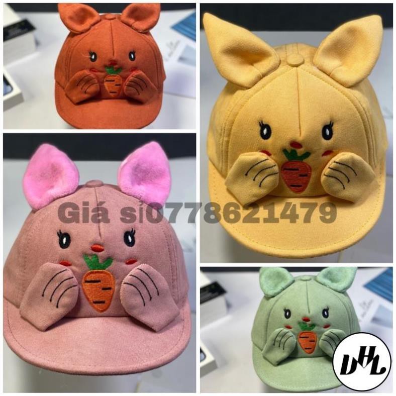 Mũ mỏ mềm trẻ em dể thương 7tháng đến 3tuổi