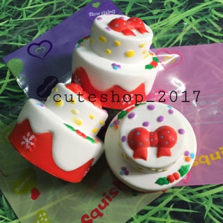 squishy bánh kem nơ tầng