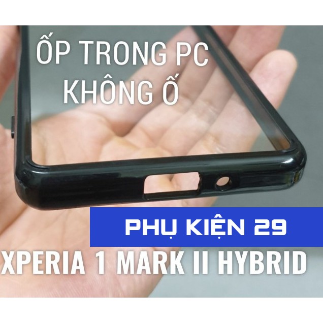 [Xperia 1 Mark II/Mark 2] Ốp chống sốc HYBRID AIR CASE