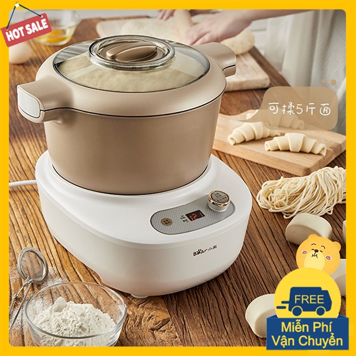 Máy trộn bột làm bánh mì tự động Bear HMJ-A50E2 (5L) [Sẵn hàng]