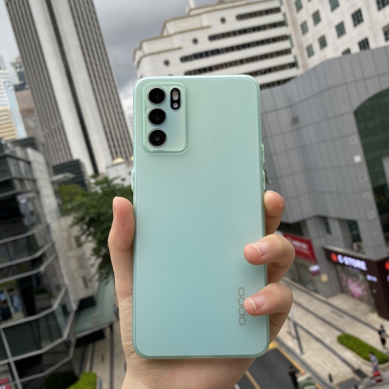 Ốp Điện Thoại Mềm Siêu Mỏng Trong Mờ Cho OPPO Reno 4 5 6 Pro Reno6 4G 5G