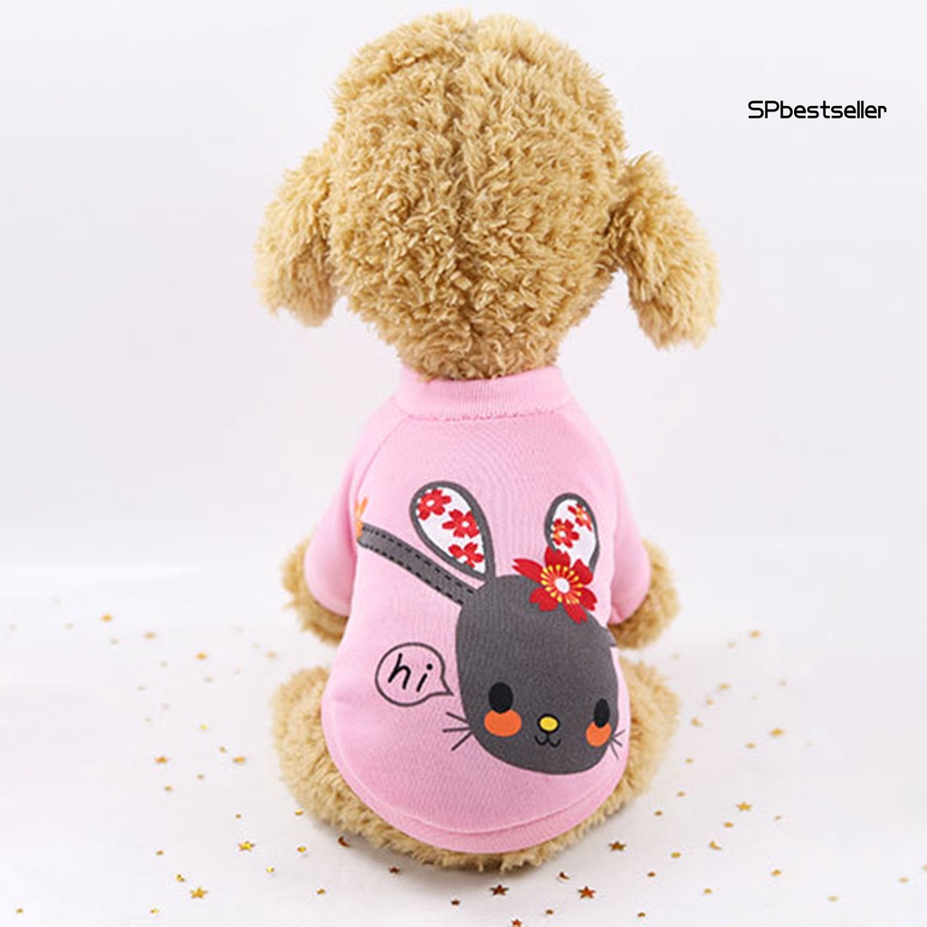 Áo len mềm mại họa tiết hoạt hình nhiều màu sắc cho thú cưng