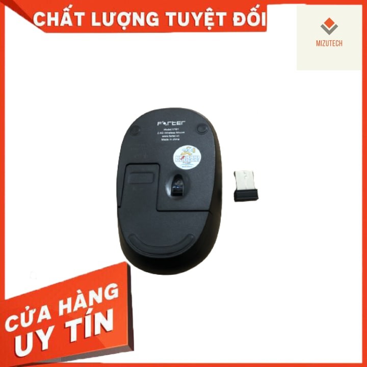 Chuột không dây Forter v181 màu đen