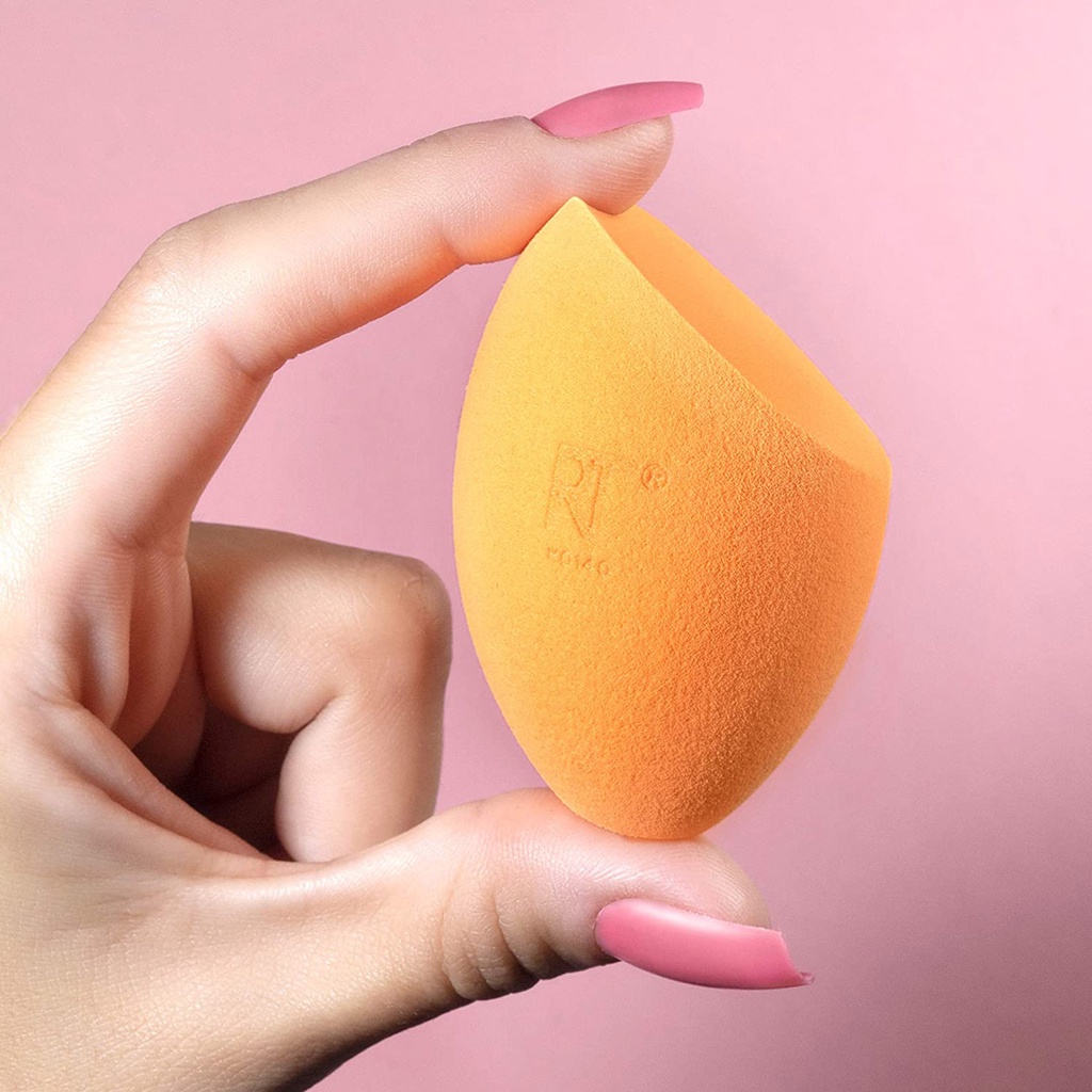 Mút Trang Điểm Real Techniques + Hộp Đựng Du Lịch Miracle Complexion Sponge® + Travel Sponge Case