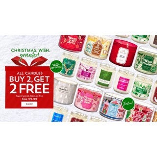 🕯Nến thơm tinh dầu BATH AND BODY WORK , BBW Best Seller
