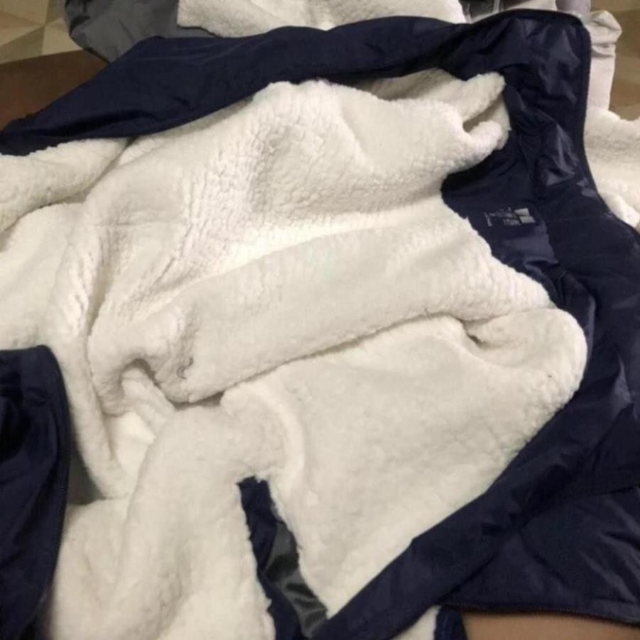 Áo khoác nam đẹp lót lông cừu siêu ấm cao cấp chống nước có mũ tháo rời mặc mùa đông | BigBuy360 - bigbuy360.vn