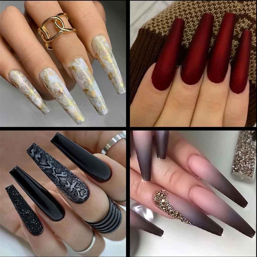 Khuôn Gel UV Trong Suốt Dùng Trang Trí Móng Tay