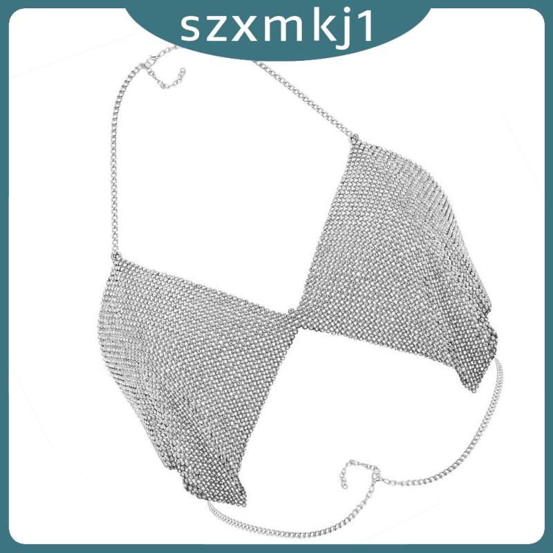 Vòng cổ Bodychain Mặc Bikini Đính Đá Thời Trang Quyến Rũ