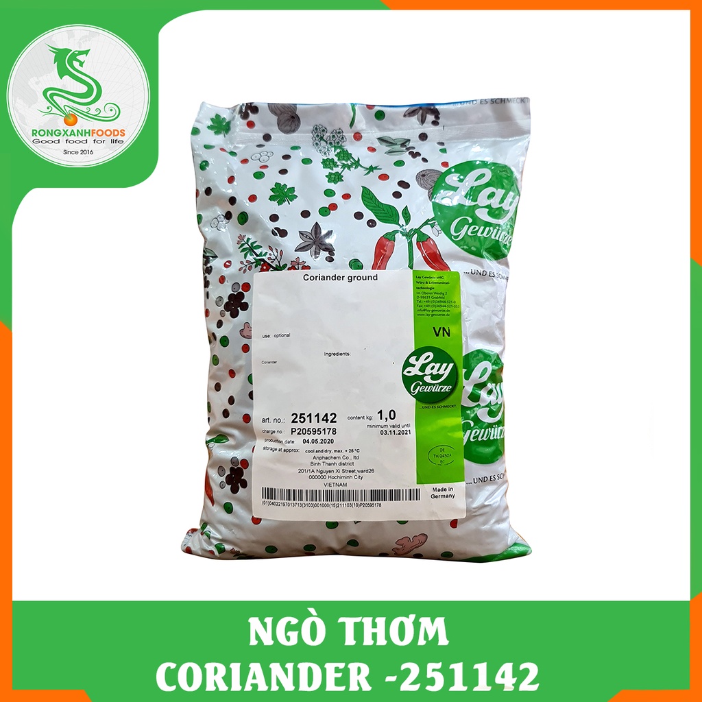 Bột ngò thơm nhập khẩu Đức 100g