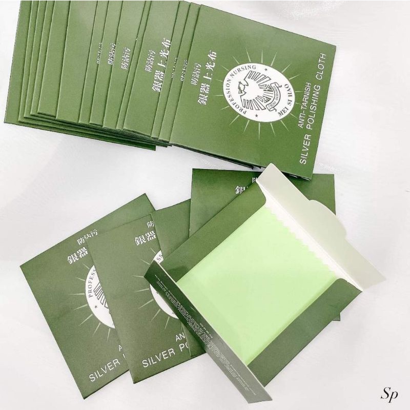 KHĂN LAU LÀM MỚI BẠC- KHĂN LÀM SÁNG BẠC- KHĂN ĐÁNH BÓNG BẠC